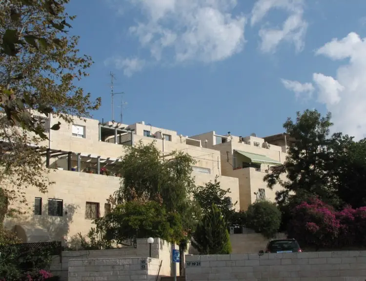 Katamon Neighborhood in Jerusalem