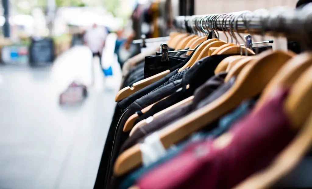 hangers, clothing, shopping